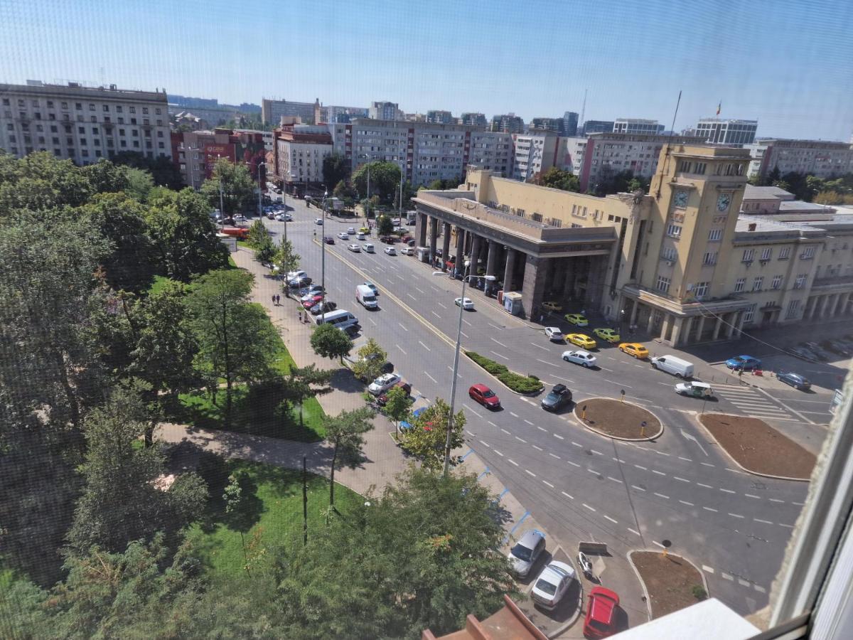 Apartament Gara De Nord Boekarest Buitenkant foto