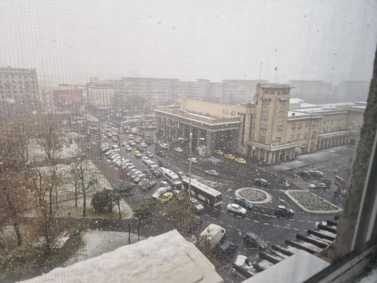 Apartament Gara De Nord Boekarest Buitenkant foto